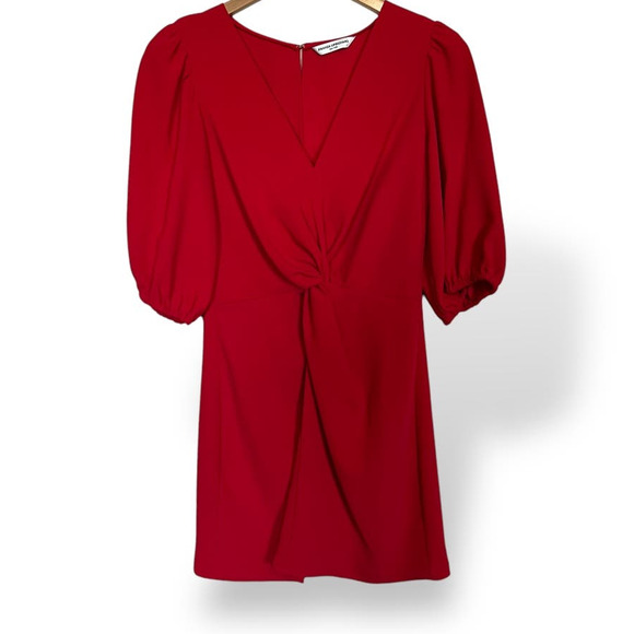 REVOLVE Amanda Uprichard Susannah Red  Mini Dress Sz Small - Picture 2 of 8